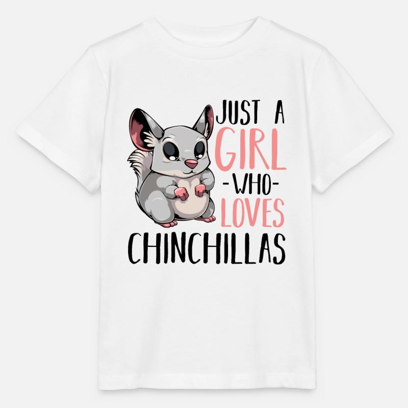 Chinchilla - Stanley/Stella Kinder T-Shirt MINI CREATOR  - Weiß
