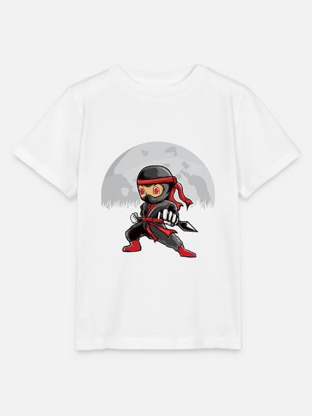 Ninja World - Stanley/Stella Kinder T-Shirt MINI CREATOR - Weiß