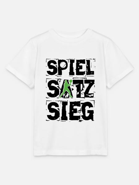 Tennis - Stanley/Stella Kinder T-Shirt MINI CREATOR - Weiß