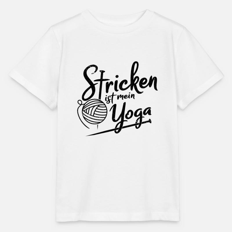 Stricken - Stanley/Stella Kinder T-Shirt MINI CREATOR  - Weiß