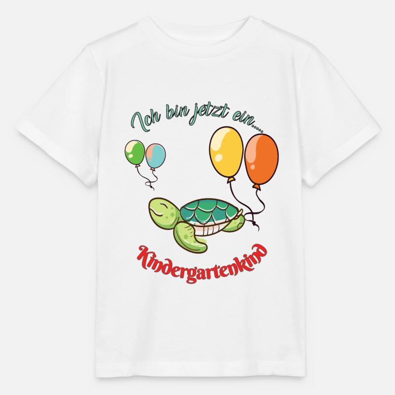Ich bin jetzt ein Kindergartenkind - Stanley/Stella Kinder T-Shirt MINI CREATOR  - Weiß