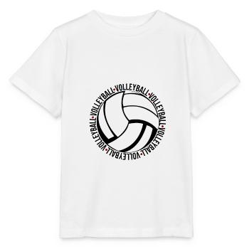 Volley- volley- volley- volley- - T-shirt bio MINI CREATOR Stanley/Stella Enfant - blanc - Devant - Maike (125cm)