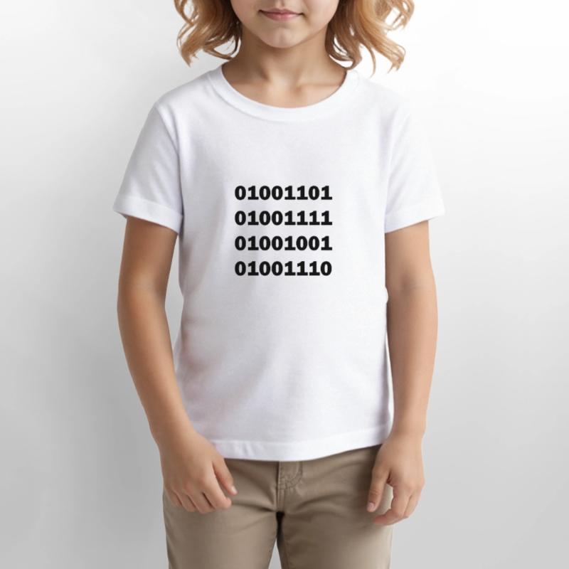 Binary code MOIN Stanley/Stella MINI CREATOR Kids’ T-Shirt