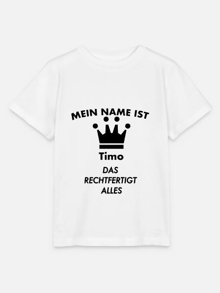TIMO - Stanley/Stella Kinder T-Shirt MINI CREATOR  - Weiß