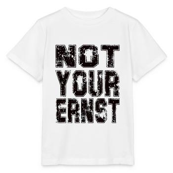 Not your serious - Stanley/Stella MINI CREATOR Kids’ T-Shirt - white - Front - Maike (125cm)