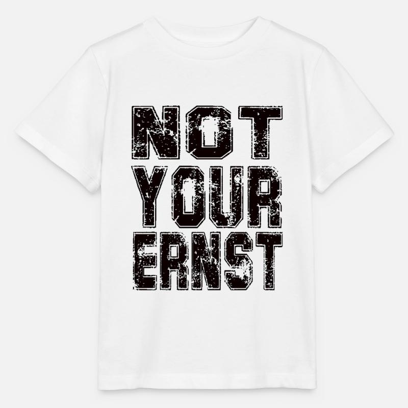 Not your Ernst - Stanley/Stella Kinder T-Shirt MINI CREATOR  - Weiß