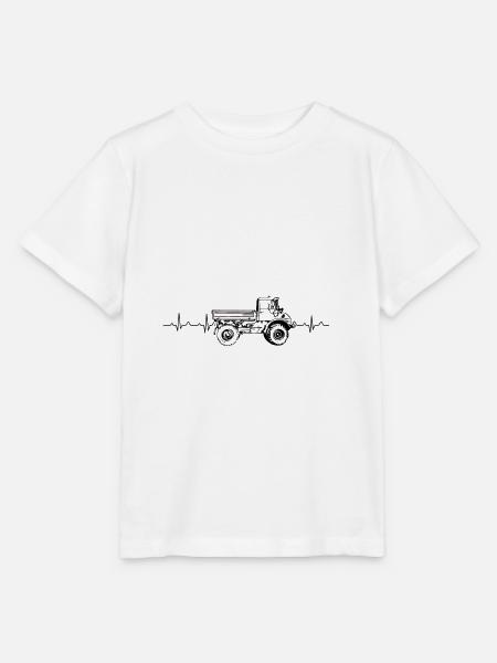 Unimog Trecker LKW I Mog Di Geschenkidee - Stanley/Stella Kinder T-Shirt MINI CREATOR  - Weiß