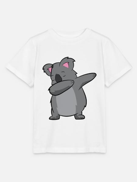Lustiger Dabbing Koala - Stanley/Stella Kinder T-Shirt MINI CREATOR - Weiß