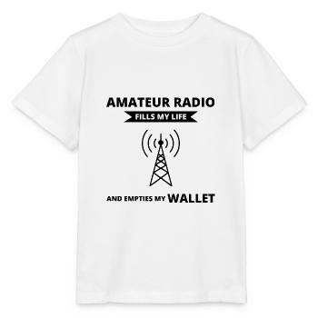 Amateur Amateurfunker Papa Opa Lustiges Geschenk - Stanley/Stella Kinder T-Shirt MINI CREATOR  - Weiß - Vorne - Maike (125cm)