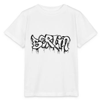 Berlin Graffiti - T-shirt bio MINI CREATOR Stanley/Stella Enfant - blanc - Devant - Maike (125cm)