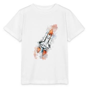 NASA - Stanley/Stella Kinder T-Shirt MINI CREATOR  - Weiß - Vorne - Maike (125cm)