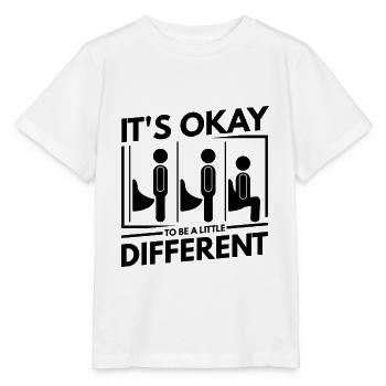 Funshirt Männer Toilette - Stanley/Stella Kinder T-Shirt MINI CREATOR  - Weiß - Vorne - Maike (125cm)