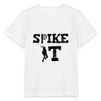 Conception de Spikeball - T-shirt bio MINI CREATOR Stanley/Stella Enfant - blanc - Devant - Maike (125cm)