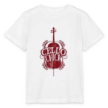 cello - Stanley/Stella MINI CREATOR Kids’ T-Shirt - white - Front - Maike (125cm)