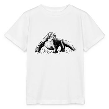 Komodo dragon Komodo dragon, banded monitor monitor - Stanley/Stella MINI CREATOR Kids’ T-Shirt - white - Front - Maike (125cm)