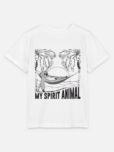 Sloth - Stanley/Stella Kinder T-Shirt MINI CREATOR - Weiß
