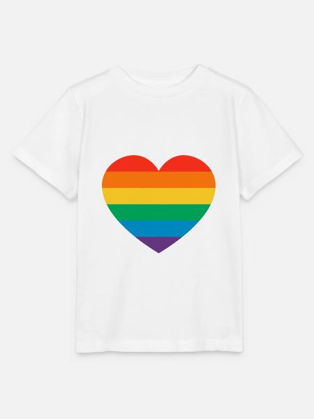 Rainbow - Stanley/Stella Kinder T-Shirt MINI CREATOR - Weiß