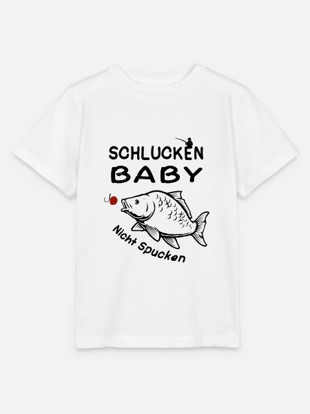 Karpfen Angeln - Stanley/Stella Kinder T-Shirt MINI CREATOR - Weiß