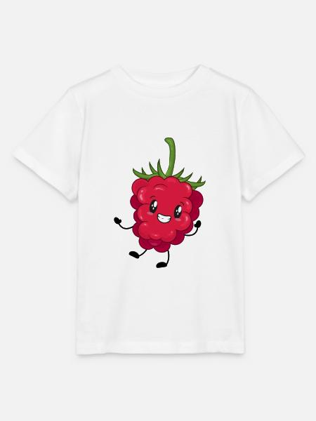 Himbeere - Stanley/Stella Kinder T-Shirt MINI CREATOR  - Weiß