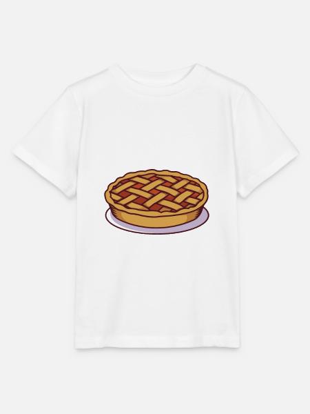 Thanksgiving Pie - Stanley/Stella Kinder T-Shirt MINI CREATOR - Weiß