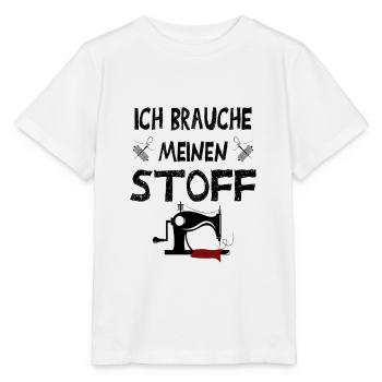 Schneider Lustig - Stanley/Stella Kinder T-Shirt MINI CREATOR  - Weiß - Vorne - Maike (125cm)