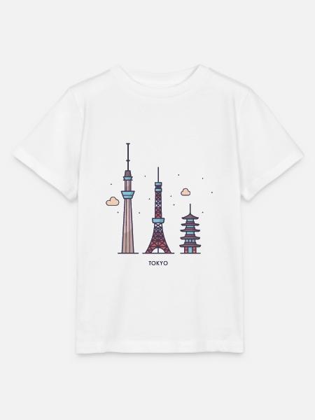 Tokio - Stanley/Stella Kinder T-Shirt MINI CREATOR - Weiß