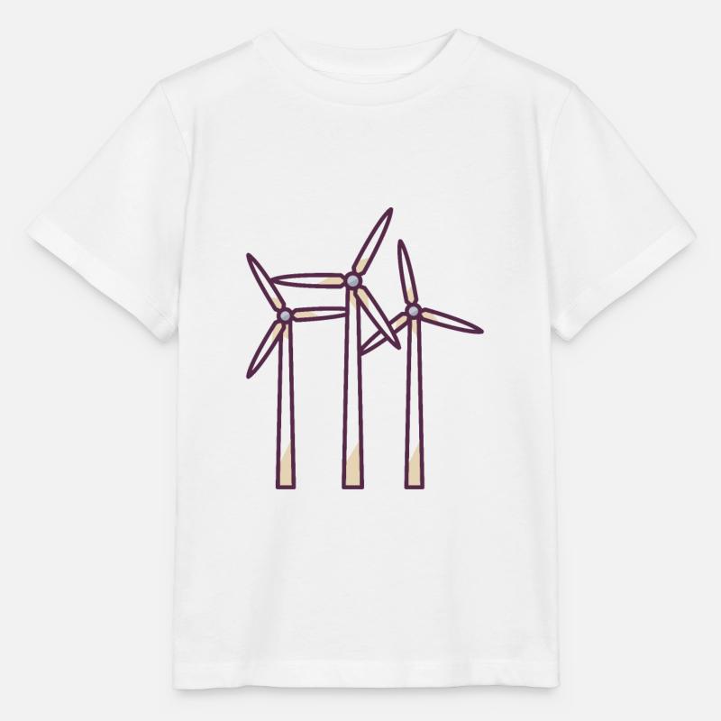 Windenergie - Stanley/Stella Kinder T-Shirt MINI CREATOR  - Weiß