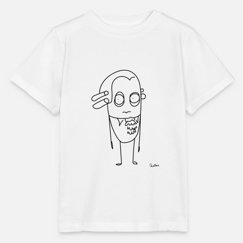 Piments Mozart - T-shirt bio MINI CREATOR Stanley/Stella Enfant - blanc