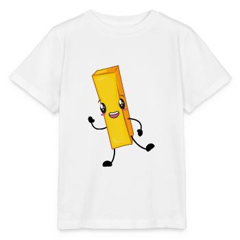 Pommes - Stanley/Stella Kinder T-Shirt MINI CREATOR  - Weiß - Vorne - Maike (125cm)