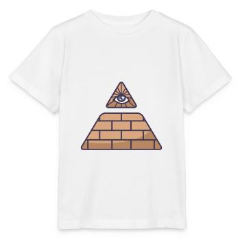 Conspiracy Theory - Stanley/Stella MINI CREATOR Kids’ T-Shirt - white - Front - Maike (125cm)