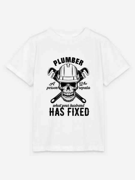Klempner - Stanley/Stella Kinder T-Shirt MINI CREATOR - Weiß