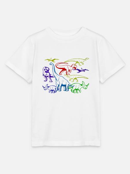 Dino-Modelle - Stanley/Stella Kinder T-Shirt MINI CREATOR - Weiß