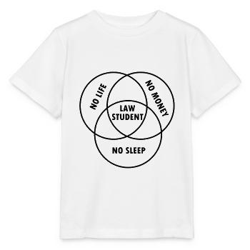 Étudiant en droit étudiant avocat avocat étudiant droit - T-shirt bio MINI CREATOR Stanley/Stella Enfant - blanc - Devant - Maike (125cm)
