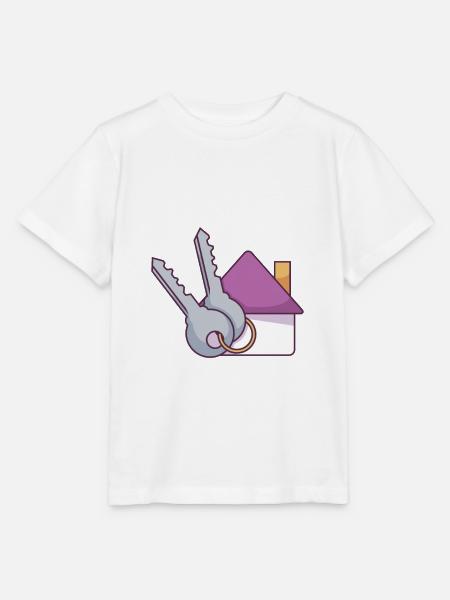 Hausschlüssel - Stanley/Stella Kinder T-Shirt MINI CREATOR - Weiß