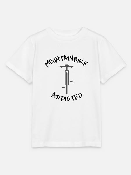 Mountainbike Addicted - Stanley/Stella Kinder T-Shirt MINI CREATOR  - Weiß