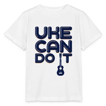 ukulele - Stanley/Stella MINI CREATOR Kids’ T-Shirt - white - Front - Maike (125cm)