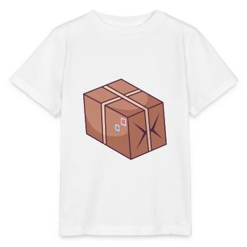 Service de livraison et de colis - T-shirt bio MINI CREATOR Stanley/Stella Enfant - blanc - Devant - Maike (125cm)