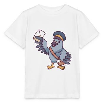 Carrier Pigeon - Stanley/Stella MINI CREATOR Kids’ T-Shirt - white - Front - Maike (125cm)