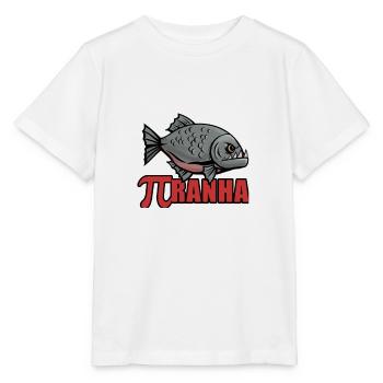 Piranha - Stanley/Stella MINI CREATOR Kids’ T-Shirt - white - Front - Maike (125cm)