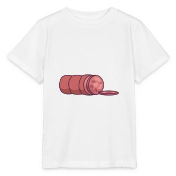 Salami - T-shirt bio MINI CREATOR Stanley/Stella Enfant - blanc - Devant - Maike (125cm)