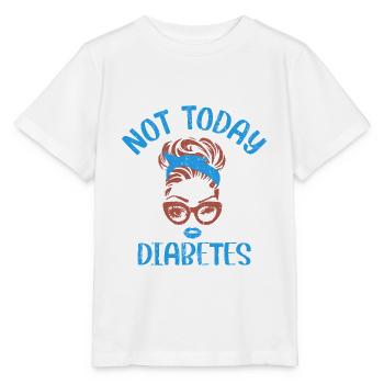 Diabetes - Stanley/Stella MINI CREATOR Kids’ T-Shirt - white - Front - Maike (125cm)
