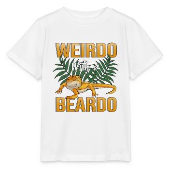 Echse Terrarium Bartagame Haustier Echsenbesitzer - Stanley/Stella Kinder T-Shirt MINI CREATOR  - Weiß - Vorne - Maike (125cm)