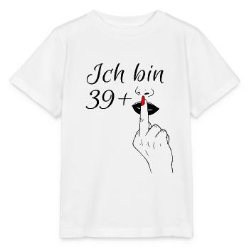 40 Geburtstag Geburtstagsshirt Geburtstagsspruch - Stanley/Stella Kinder T-Shirt MINI CREATOR  - Weiß - Vorne - Maike (125cm)