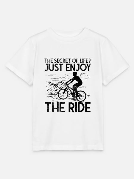 Mountainbike Mountainbiker - Stanley/Stella Kinder T-Shirt MINI CREATOR - Weiß