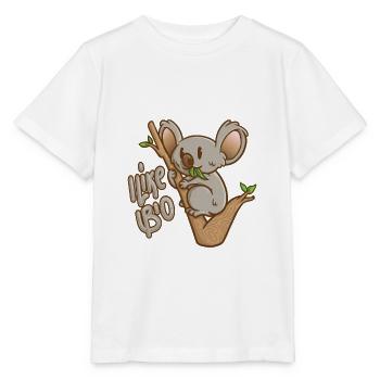 Koala I Like Bio - Stanley/Stella MINI CREATOR Kids’ T-Shirt - white - Front - Maike (125cm)