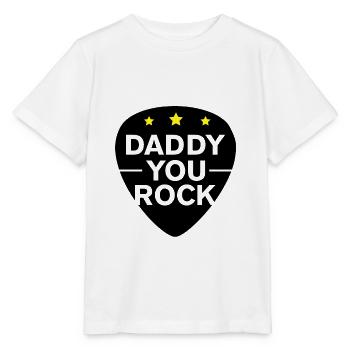 Fête des pères papa vous jupe - T-shirt bio MINI CREATOR Stanley/Stella Enfant - blanc - Devant - Maike (125cm)