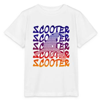 Stunt Scooter - T-shirt bio MINI CREATOR Stanley/Stella Enfant - blanc - Devant - Maike (125cm)