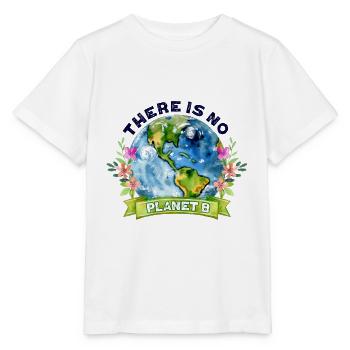 There Is No Planet B Earth Day - Stanley/Stella MINI CREATOR Kids’ T-Shirt - white - Front - Maike (125cm)