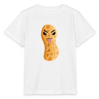Erdnuss Erdnüsse Nuss Nüsse Speise - Stanley/Stella Kinder T-Shirt MINI CREATOR  - Weiß - Vorne - Maike (125cm)