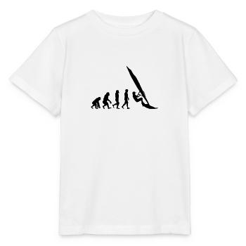 Windsurfing Evolution Wind Surfeur - T-shirt bio MINI CREATOR Stanley/Stella Enfant - blanc - Devant - Maike (125cm)